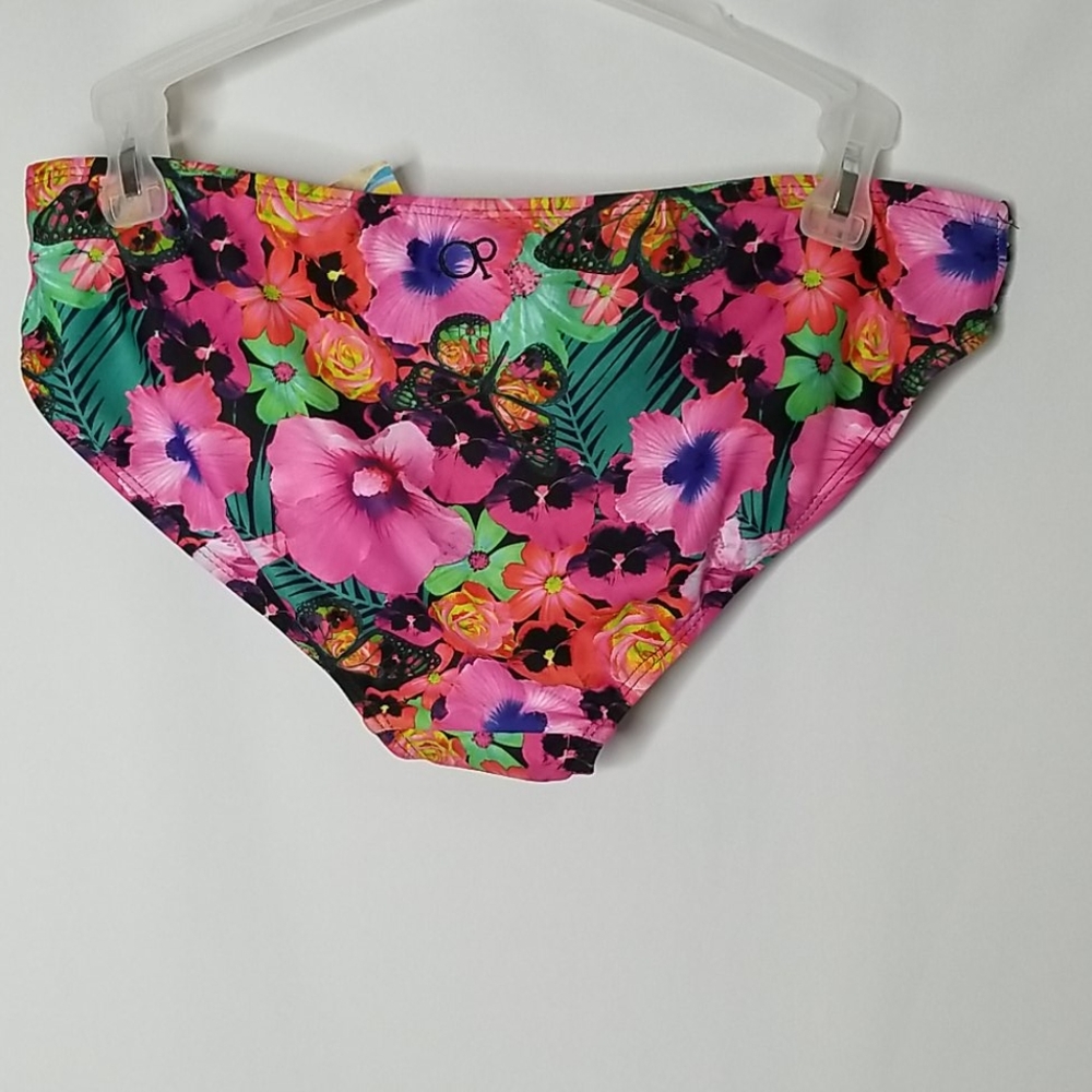 NWT OP Floral bikini bottom. Medium juniors. - Picture 5 of 7